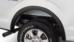 OE Style Fender Flares Black Smooth Finish 4-Piece Set For 2015-2017 F-150 Husky Liners
