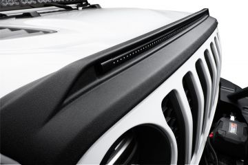Husky Liners Aeroskin Lightshield PRO Hood Protector 10-18 Ram 2500/3500 LED Guard