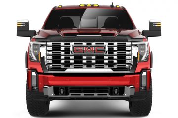 Aeroskin Hood Protector Smoke For 2024-2026 Sierra 2500 HD/3500 HD Husky Liners