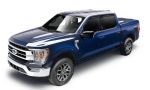 Husky Liners Smoke Low Profile Ventvisor 15-25 F-150 Lightning & F-250-F-450 Super Duty 4-Pc