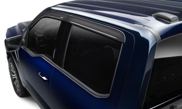 Husky Liners Smoke In-Channel Ventvisor 09-24 Ram 1500-3500 & 1500 Classic 4-Pc Set