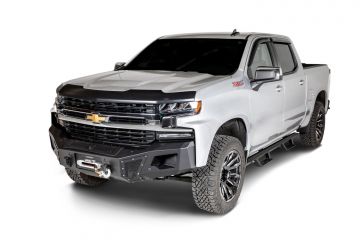 Aeroskin Hood Protector Matte Black Low Profile For 2014-2015 Silverado 1500 Husky Liners