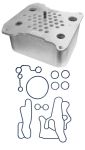 Heavy-Duty Replacement Oil Cooler and gasket kit - Ford 6.4L Power Stroke 2008-2010