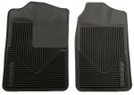 Husky Liners Heavy Duty Black Front Floor Mats 88-00 GM Trucks & SUVs C/K 1500-3500
