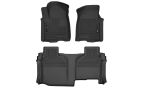 Husky Liners X-act Contour Front & 2nd Seat Liners 19-26 Silverado/Sierra 1500-3500 Extended Cab