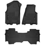 X-act Contour Front & 2nd Seat Floor Liners For 2019-2024 1500 Extended Cab Husky Liners