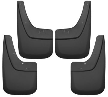 Husky Liners Custom Front & Rear Mud Guard Set 14-19 Sierra 1500-3500 HD & Limited