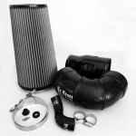 6.4 Cold Air Intake 08-10 Ford PowerStroke Black Dry Filter for Mod Turbo 5.5