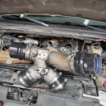 S&B Hot and Cold Side Boot Kit for 1999.5-2003 Ford F250/F350 7.3L Powerstroke