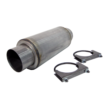MBRP Univ. Muffler Exhaust Resonator 4" Inlet/Outlet Armor Lite Series