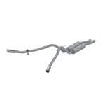 MBRP Cat-Back Exhaust System Dual Split Side T409 Stainless 01-06 GM 1500 HD Classic 6.0L Crew