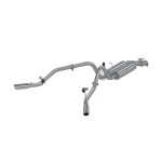 MBRP Chevrolet /GMC Cat-Back Exhaust System Dual Split Side Armor Lite 01-06 GM 2500 HD 6.0L CC-SB