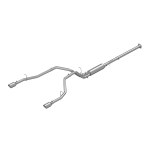 MBRP Cat-Back Exhaust System Dual Split Rear T409 Stainless 19-24 RAM Hemi 1500 5.7L