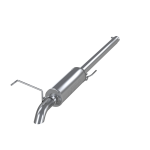 MBRP Cat-Back Exhaust System Single Turn Down Aluminized 04-08 Ford F-150 All Engines