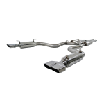 MBRP Cat-Back Exhaust System Dual Split Rear T304 Stainless Street Version 08-14 Dodge Challenger